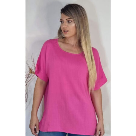 BLUSA DE LINO C/SPANDEX DAMA
